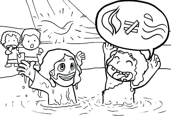 Jesus Baptism Coloring Page Baptism Coloring Page Photos Baptism 600x424 Jesus Baptism Coloring Page Baptism Coloring Page Photos Baptism