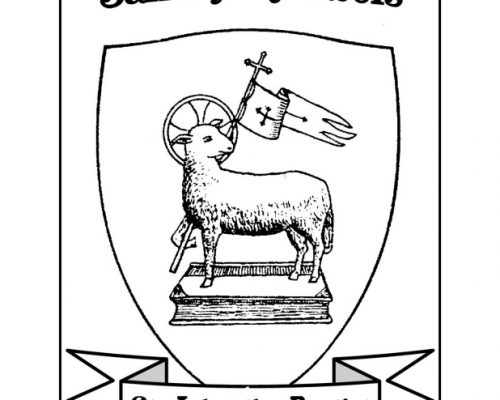 Saintly Symbols Of St. John The Baptist Coloring Sheet 500x400 Saintly Symbols Of St. John The Baptist Coloring Sheet