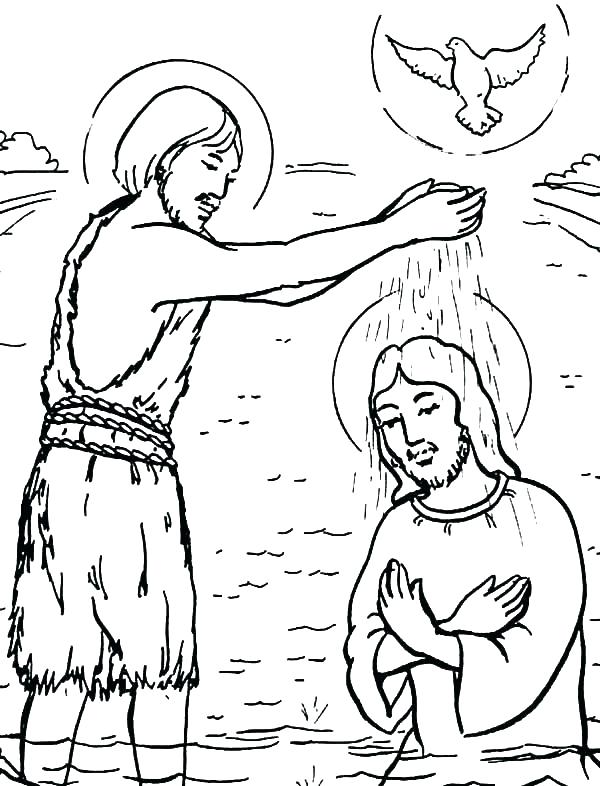 600x786 John The Baptist Coloring Page John The Baptist Coloring Pages