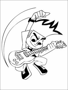 Johnny Test Coloring Pages Free Printable Carter 236x314 Johnny Test Coloring Pages Free Printable Carter
