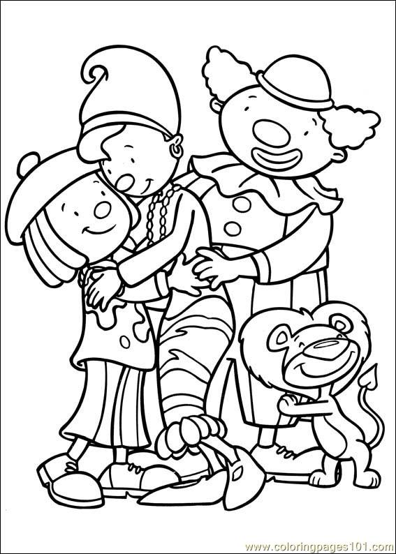 567x794 Jojo Circus 35 Coloring Page