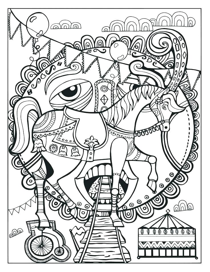 736x952 Jojo Circus Coloring Printable Pages Printable Coloring Circus