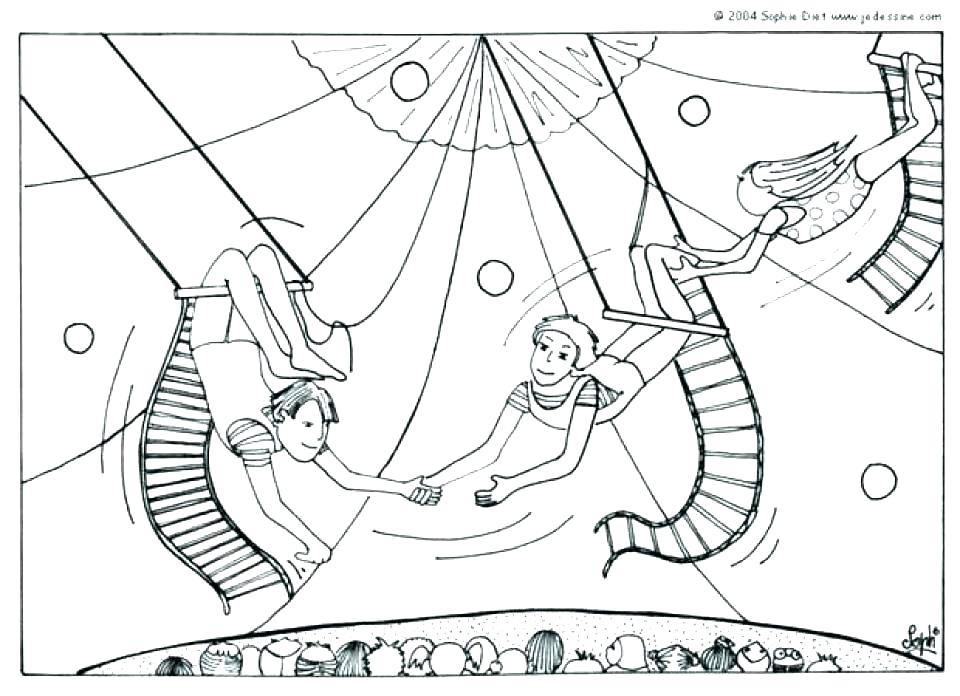 960x696 Circus Coloring Pages Printable Clown Coloring Pages Coloring