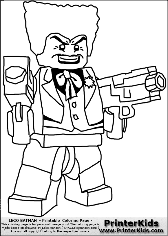 Lego Batman Joker Coloring Pages 580x812 Lego Batman Joker Coloring Pages