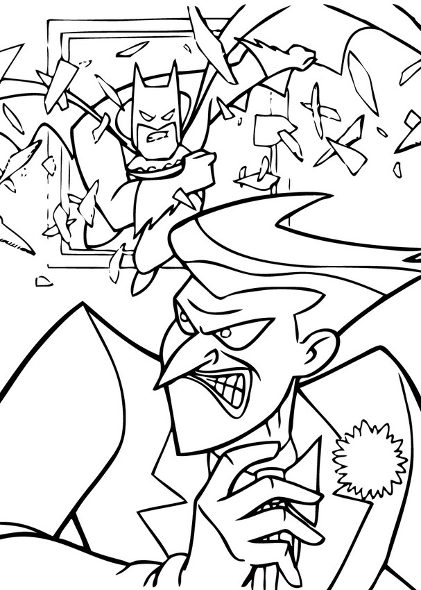 Batman Coloring Pages 607x850 Batman Coloring Pages