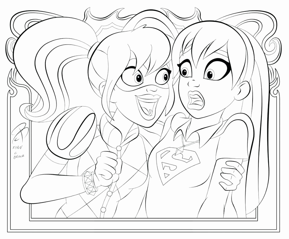 Joker And Harley Coloring Pages