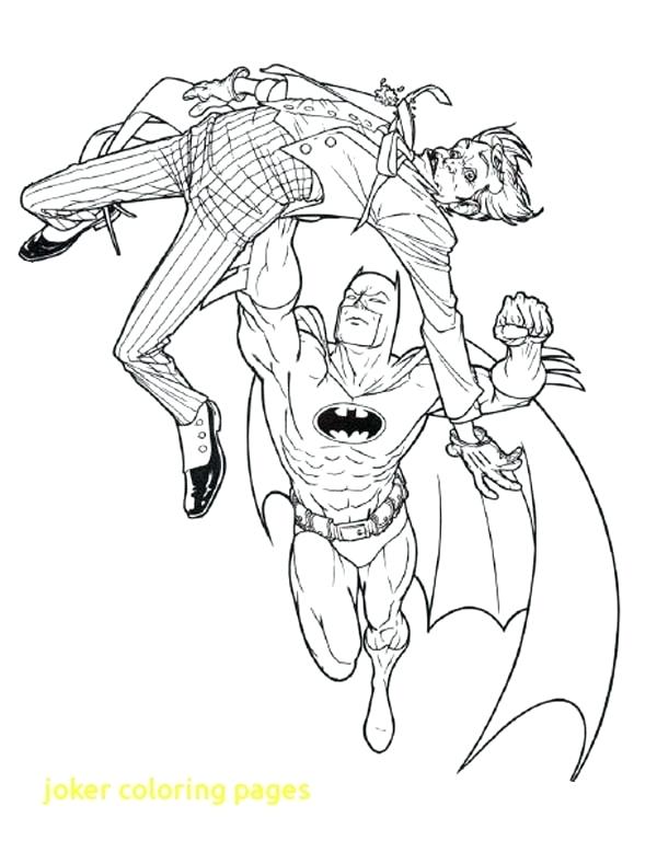 600x778 Joker Coloring Pages Joker Coloring Pages With Joker Catch By