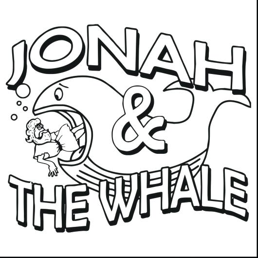 530x530 Jonah Coloring Page And The Whale Coloring Book For Kids Jonah