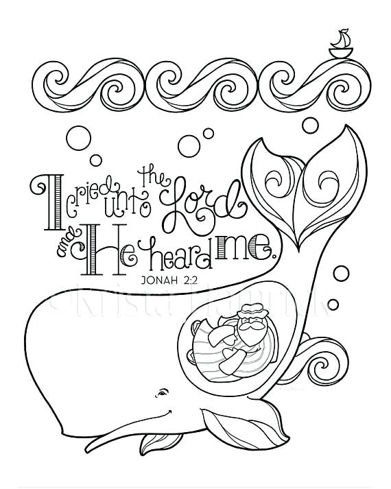 570x713 Jonah And The Whale Coloring Page