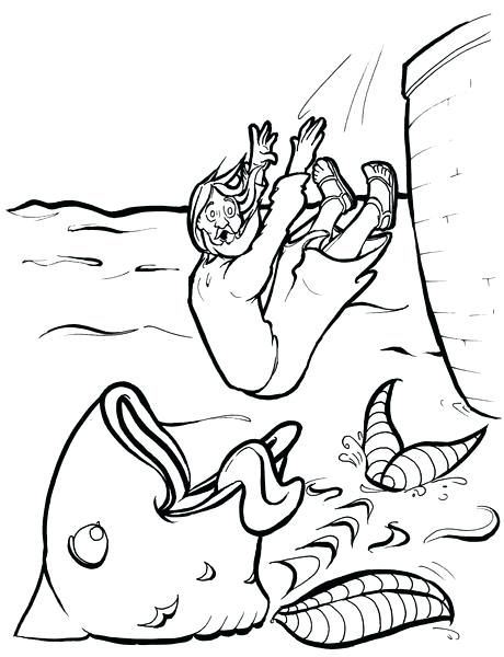 460x600 Jonah Coloring Page Jonah Preschool Coloring Pages