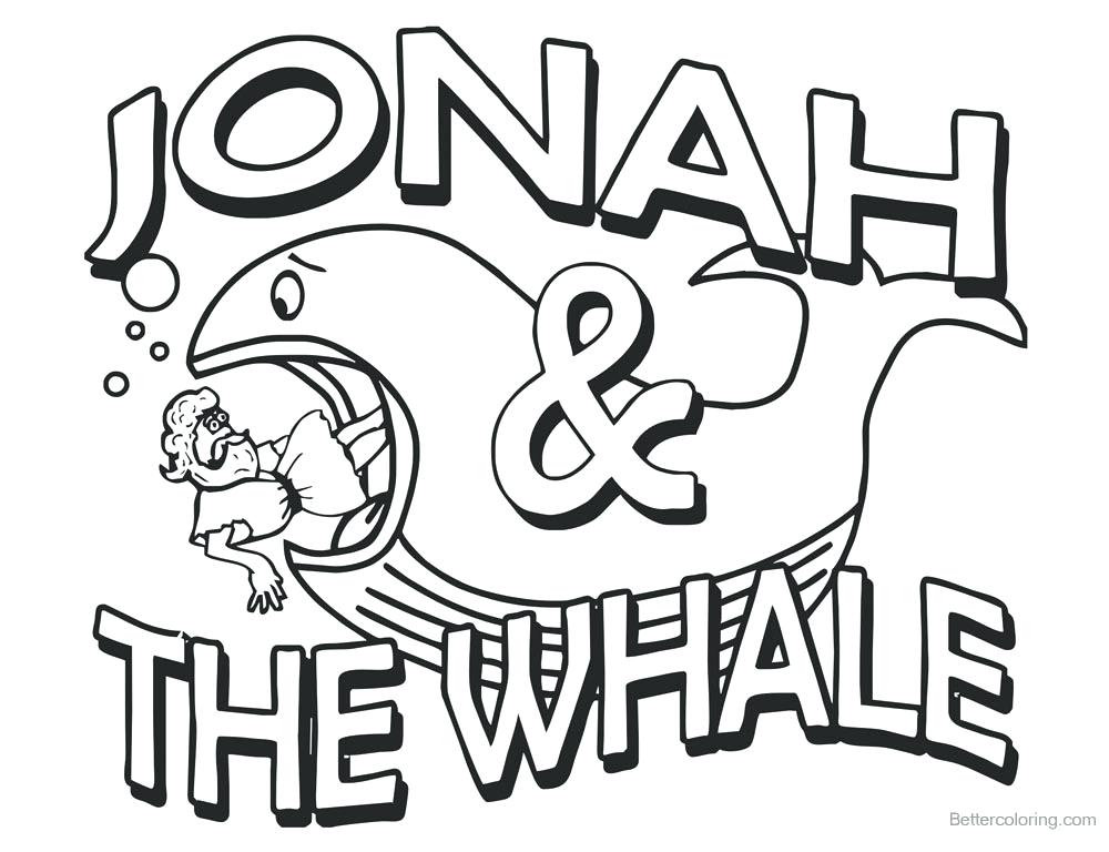 1000x768 Jonah Coloring Pages Download This Coloring Page Jonah And