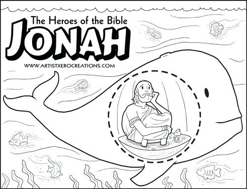 500x384 Jonah Coloring Pages The Heroes Of The Bible Coloring Pages Free