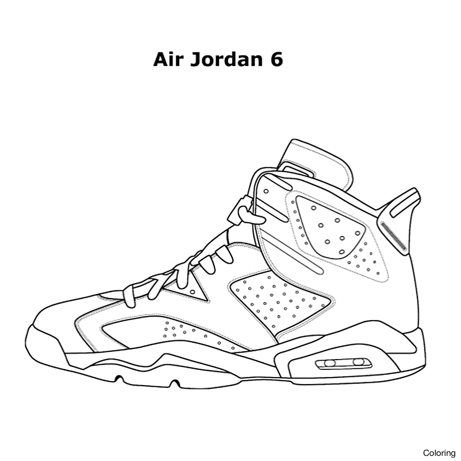 Jordan Coloring Pages at GetColorings.com | Free printable colorings ...