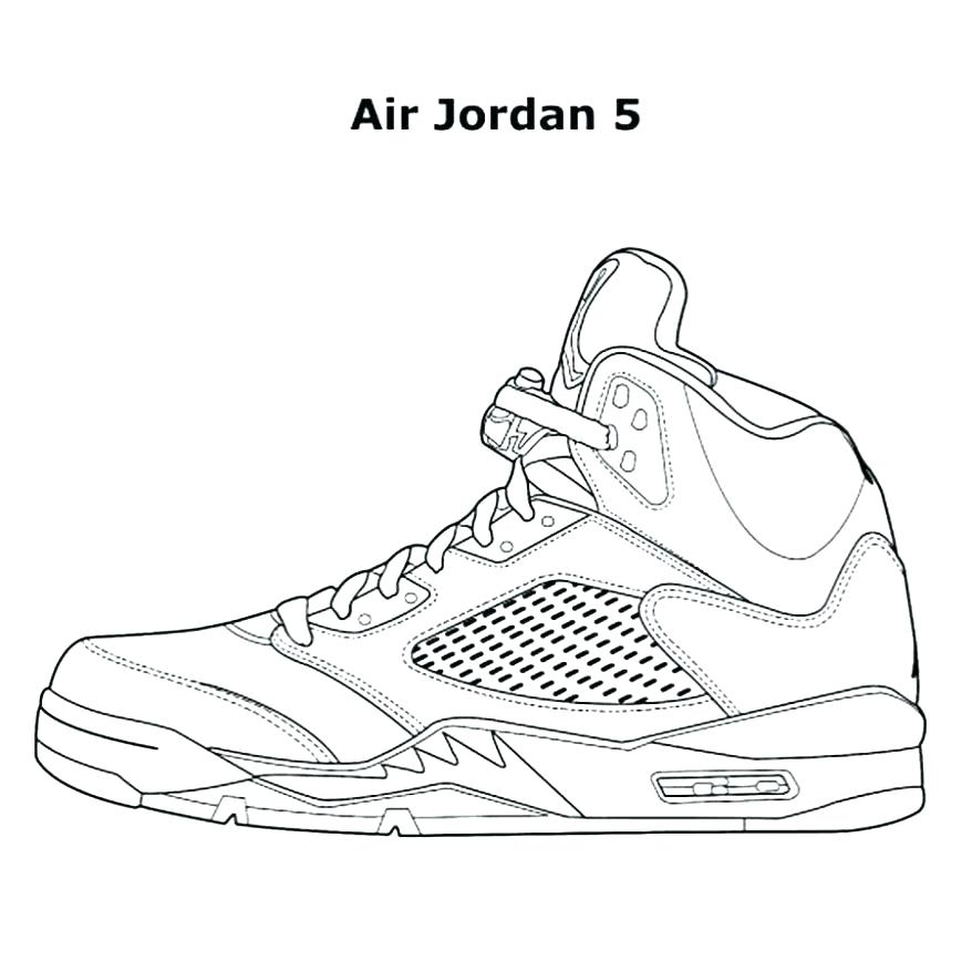 878x878 Or Coloring Pages Shoes Michael Jordan Shoes Coloring Pages