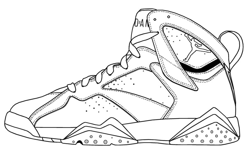 802x480 Air Jordan Shoes Coloring Pages Air Jordan 6 Coloring Sheets Model