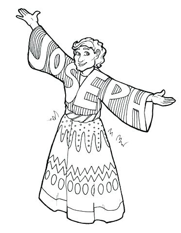 372x480 Joseph Bible Coloring Pages