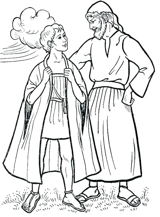 Joseph Bible Story Coloring Pages at GetColorings.com | Free printable ...