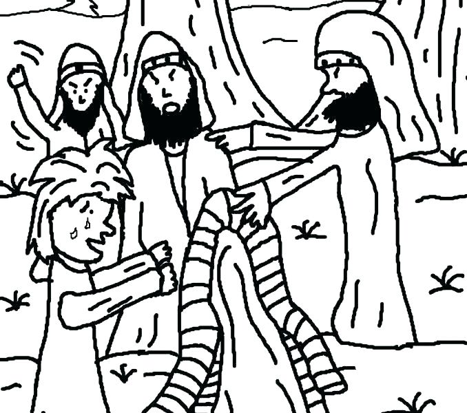 678x600 Joseph Coat Of Many Colors Coloring Page Awesome Coat Of Many