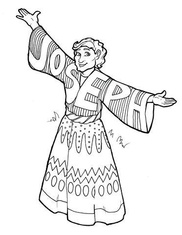 372x480 Joseph Coloring Page Children's Ministry Deals