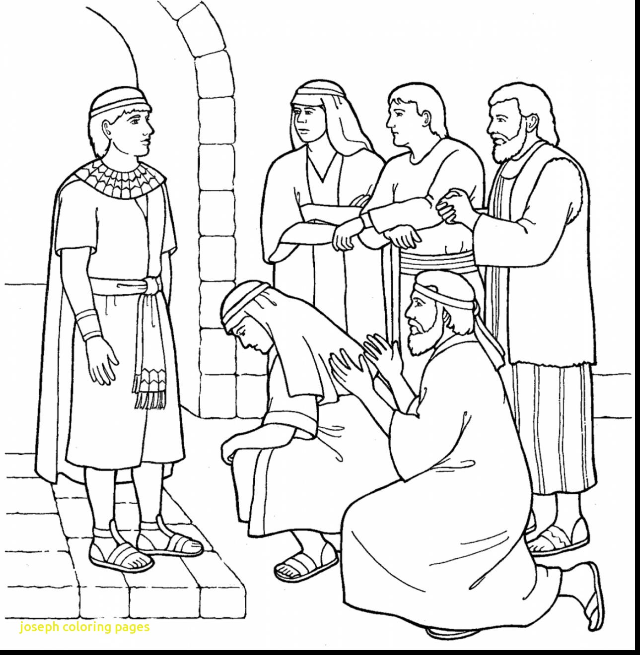1289x1320 Joseph Coloring Pages With Joseph Bible Story Coloring Pages