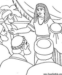 201x240 Joseph In Egypt Coloring Pages