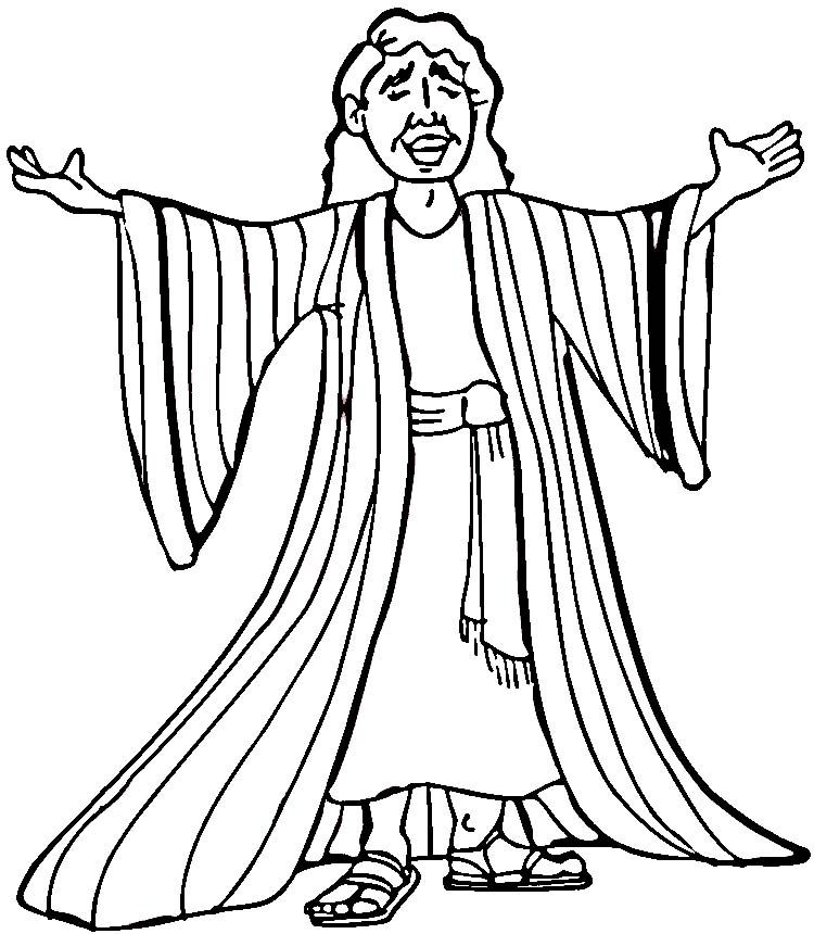 Joseph And His Coat Colouring Pages Aaa Sunday 750x860 Joseph And His Coat Colouring Pages Aaa Sunday