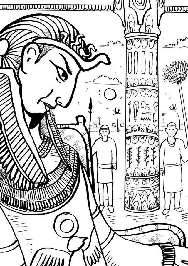 Egyptian Coloring Pages Pharaoh Coloring Pages Pharaoh Coloring 640x904 Egyptian Coloring Pages Pharaoh Coloring Pages Pharaoh Coloring