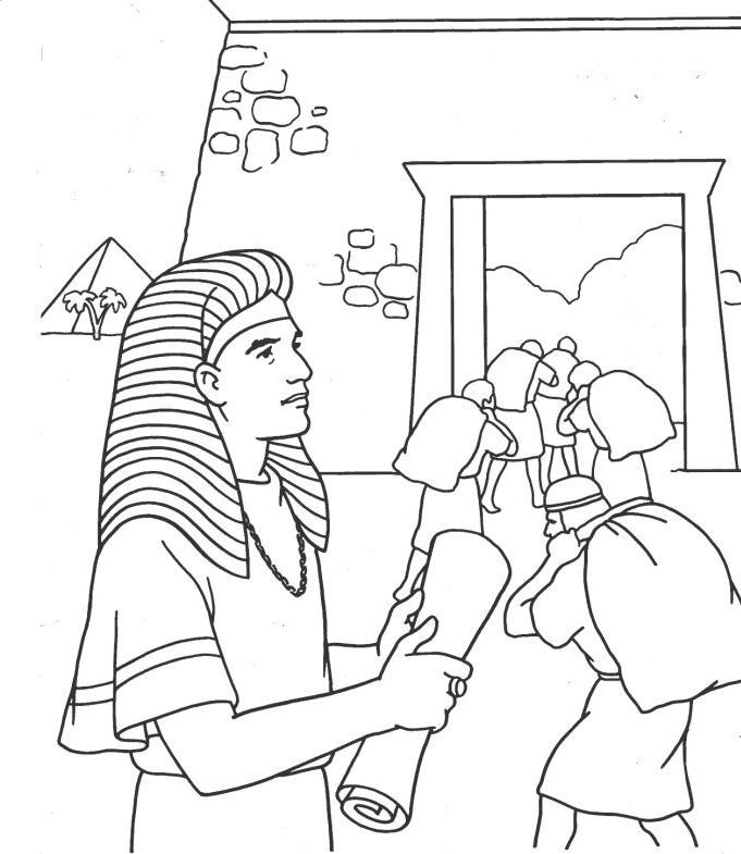 Joseph In Egypt Coloring Pages at GetColorings.com | Free printable ...