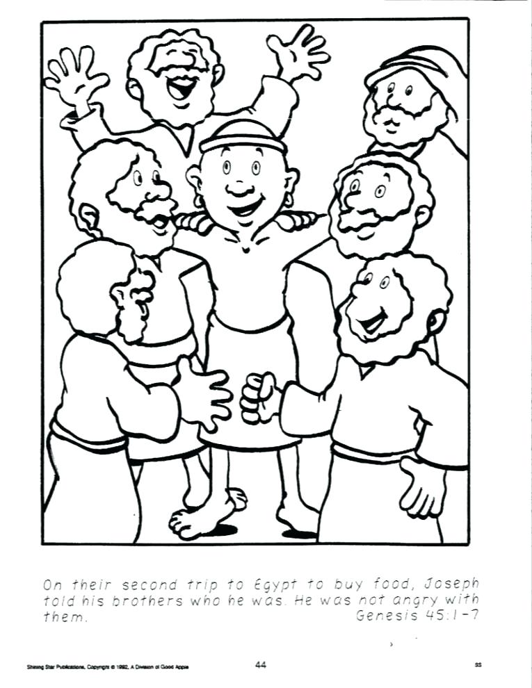 765x990 Joseph The Dreamer Coloring Pages View Larger Joseph The Dreamer
