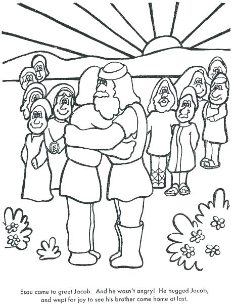 Joseph Sold Into Slavery Coloring Pages at GetColorings.com | Free ...