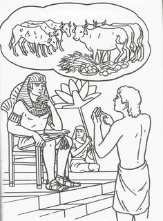 236x320 Joseph Sold By His Brothers Coloring Page