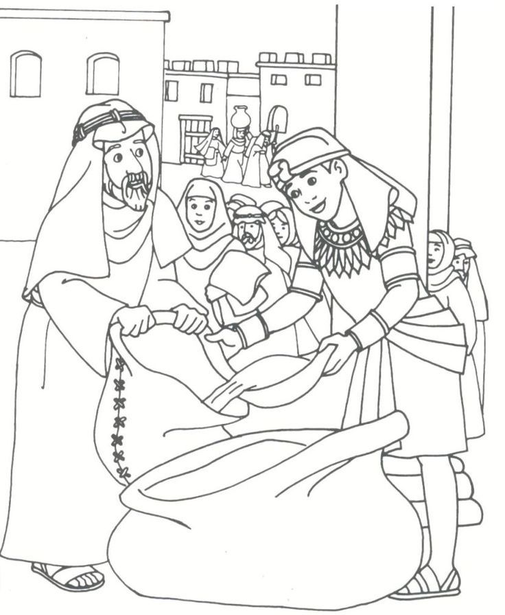 736x895 Joseph Sold Into Slavery Coloring Pages Google Search. Coloring