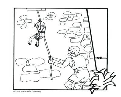 Joshua And Caleb Coloring Pages at GetColorings.com | Free printable ...