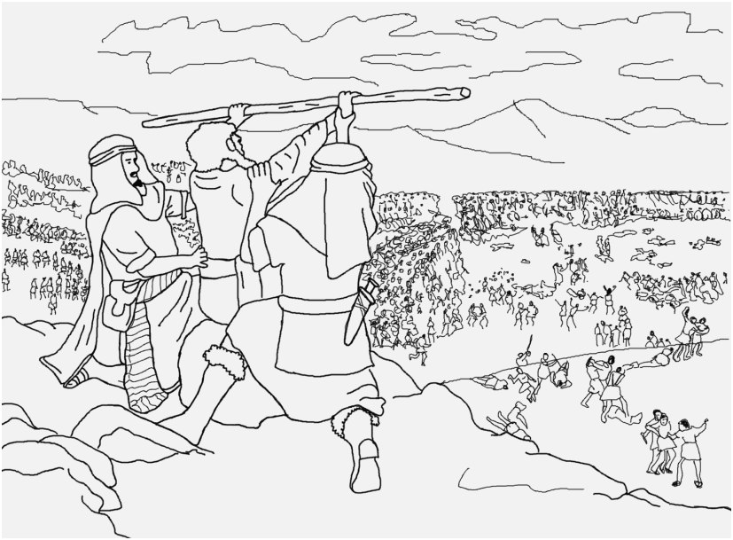 Joshua Bible Coloring Pages at GetColorings.com | Free printable ...