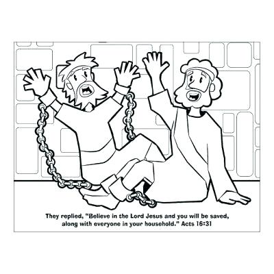 Coloring Page Acts Second Journey And In Prison Coloring Page 400x400 Coloring Page Acts Second Journey And In Prison Coloring Page