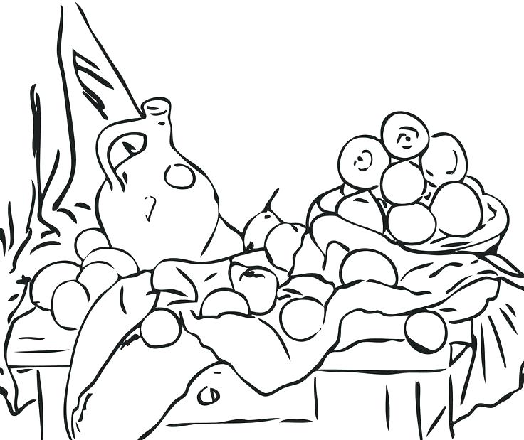 Matisse Coloring Pages Coloring Pages Still Life With Jug 736x619 Matisse Coloring Pages Coloring Pages Still Life With Jug