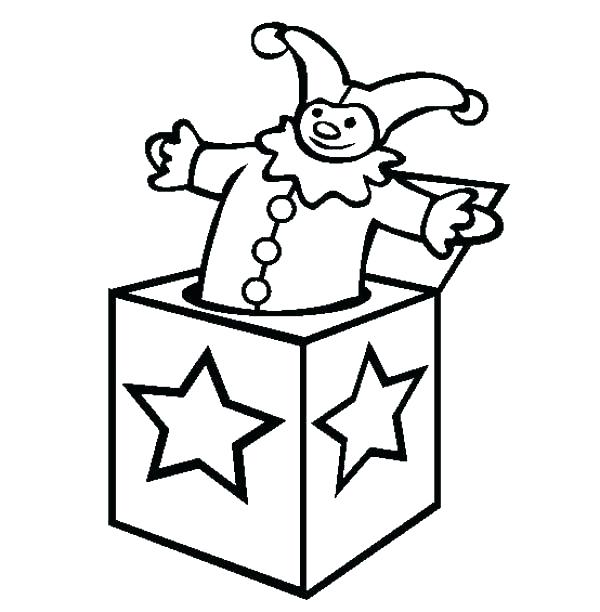 600x612 Box Coloring Page Toy Box Colouring Page Juice Box Colouring Page