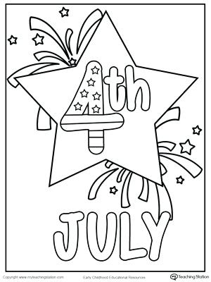 July 4th Coloring Pages Printable Star Coloring Page July 4th 300x400 July 4th Coloring Pages Printable Star Coloring Page July 4th