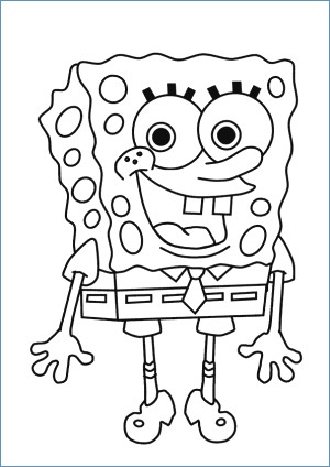 Spongebob Squarepants High Jump Coloring Page 300x424 Spongebob Squarepants High Jump Coloring Page