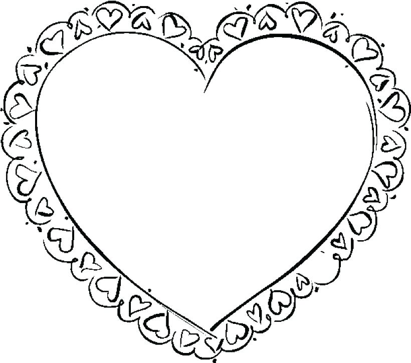 Free Heart Coloring Pages Coloring Page Heart Coloring Pages 820x724 Free Heart Coloring Pages Coloring Page Heart Coloring Pages
