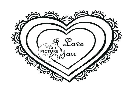 Broken Heart Coloring Pages 520x350 Broken Heart Coloring Pages