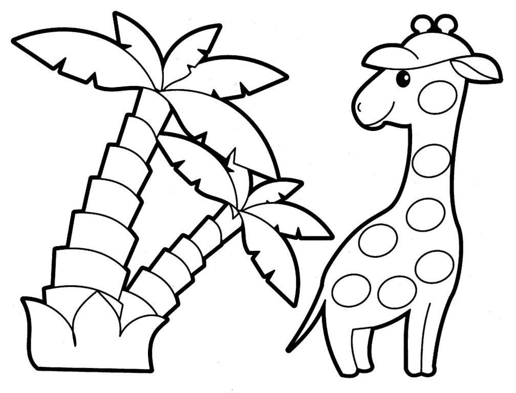 1008x768 2o Awesome Jungle Coloring Pages
