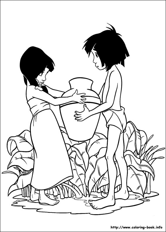 Jungle Book Coloring Pages On Coloring 567x794 Jungle Book Coloring Pages On Coloring
