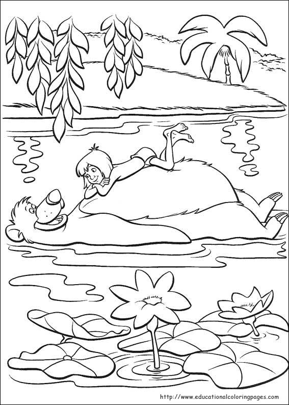 Jungle Coloring Pages 567x794 Jungle Coloring Pages