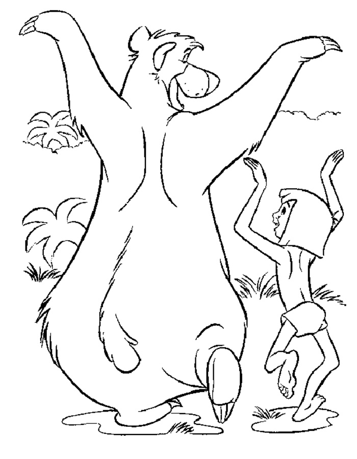 Jungle Book Coloring Pages 700x900 Jungle Book Coloring Pages