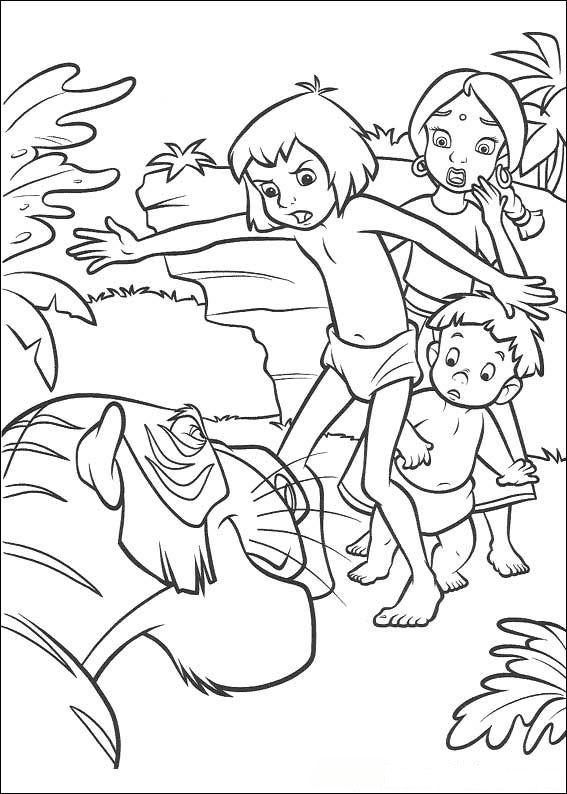The Jungle Book Coloring Page 61 567x794 The Jungle Book Coloring Page 61