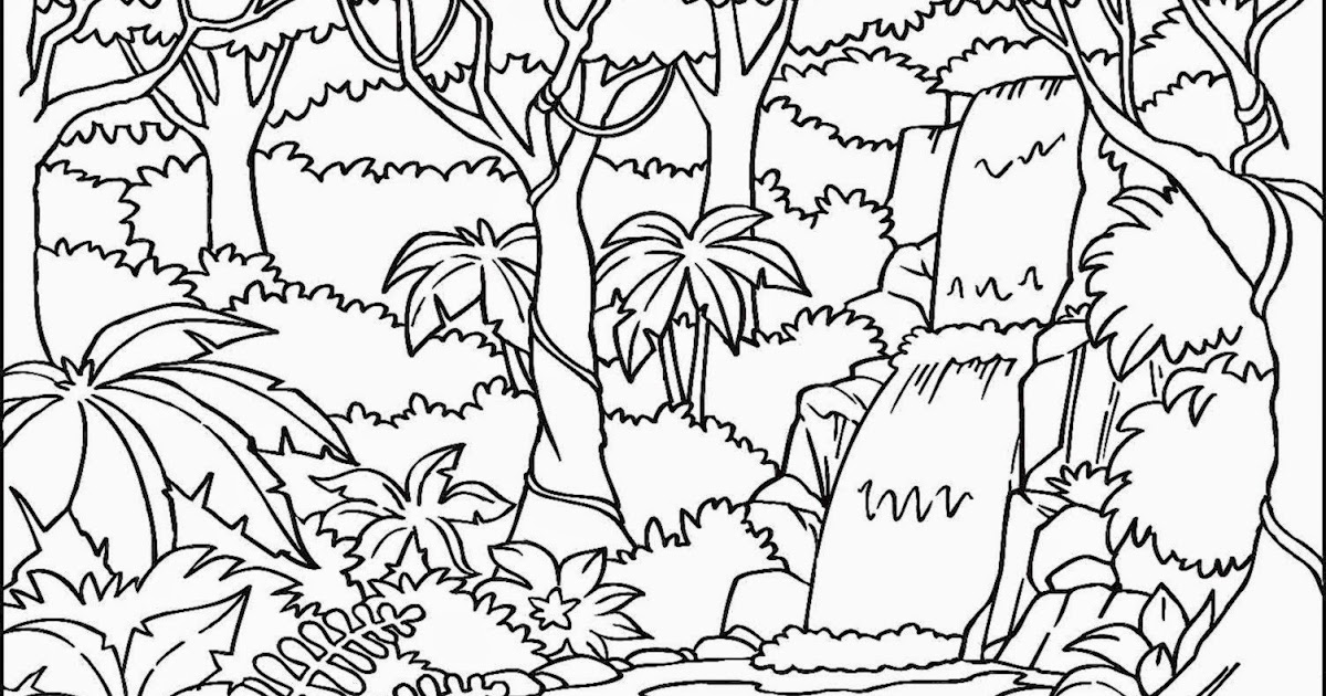 1200x630 Jungle Coloring Sheets Free Printable