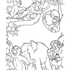 268x268 Jungle Coloring Pages (3) Coloring Kids Coloring Pages For Jungle