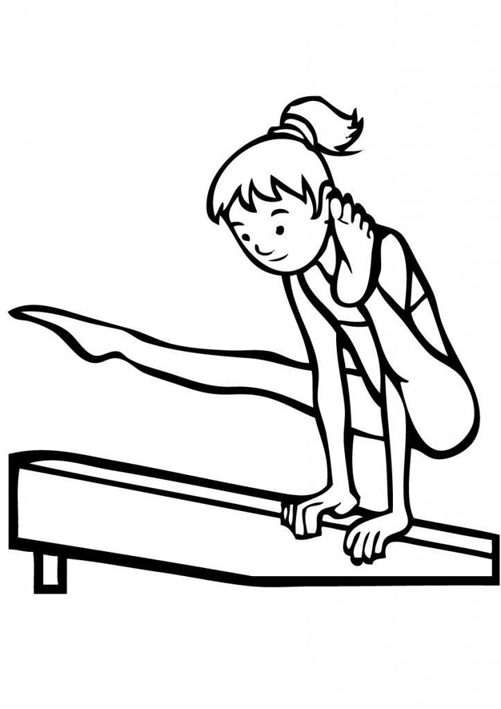 Free Printable Gymnastics Coloring Pages For Kids Gymnastics 723x1024 Free Printable Gymnastics Coloring Pages For Kids Gymnastics