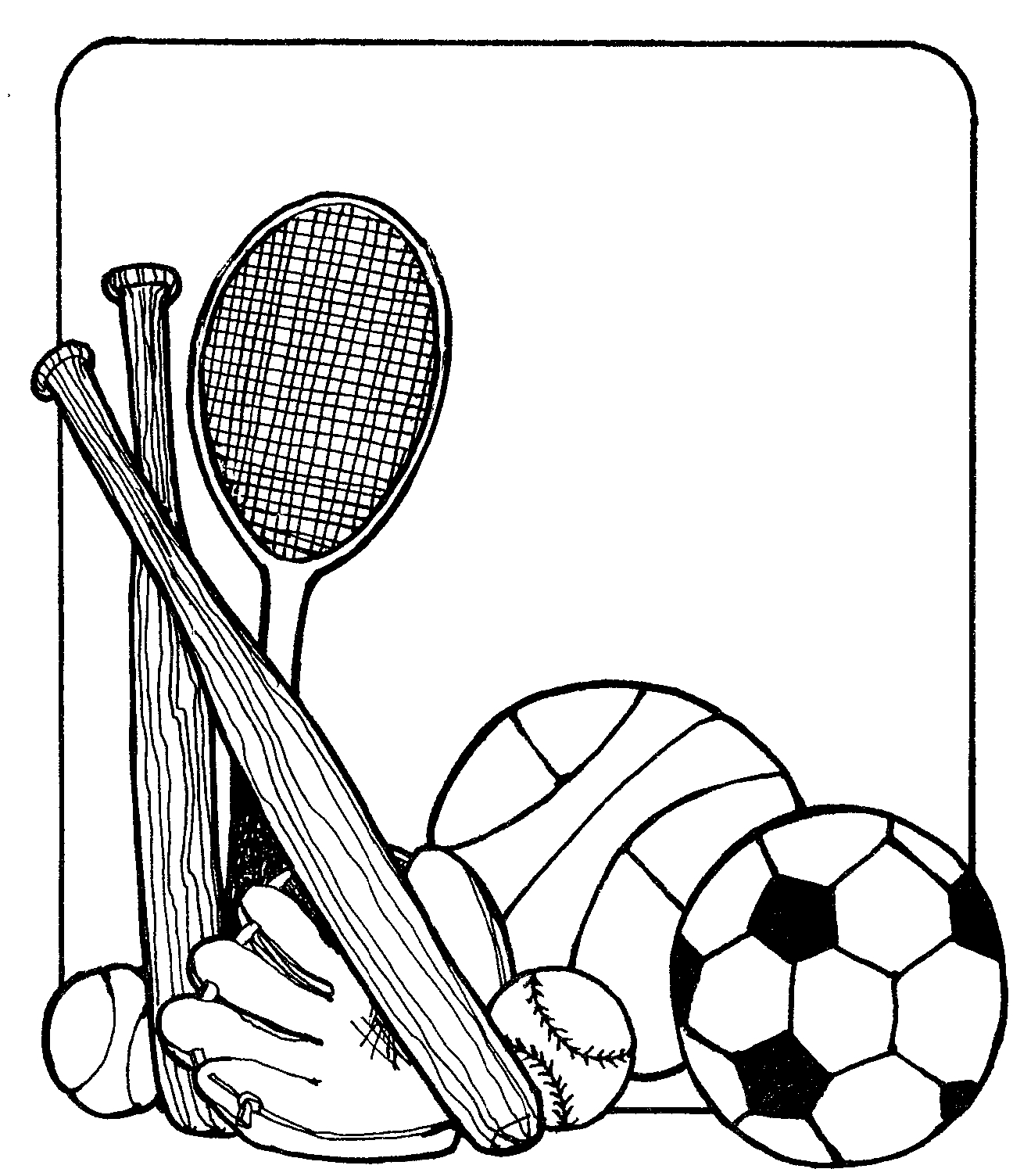 Gym Clipart Black And White 1296x1504 Gym Clipart Black And White